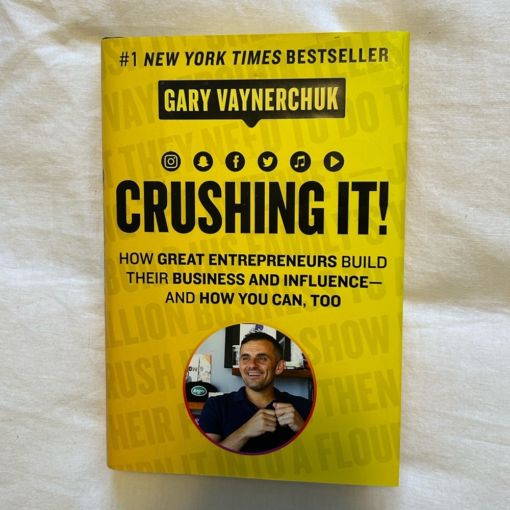 Crushing It! by Gary Vaynerchuk Book